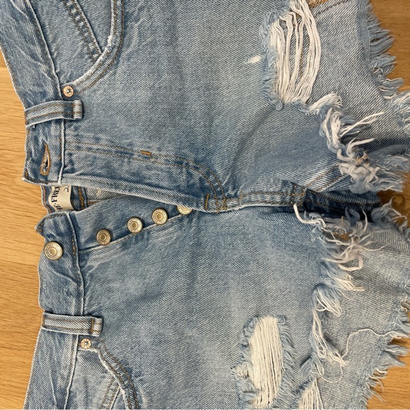 Free people denim shorts - Picture 5 of 6